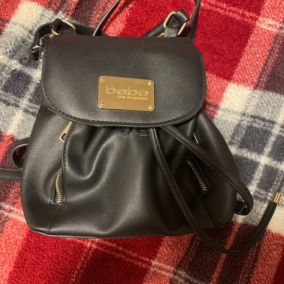 Bebe small backpack style purse - Picture 1 of 3